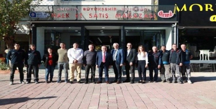 Antalya’da Halk Et Satış Mağazası 11 Aralık’ta açılacak