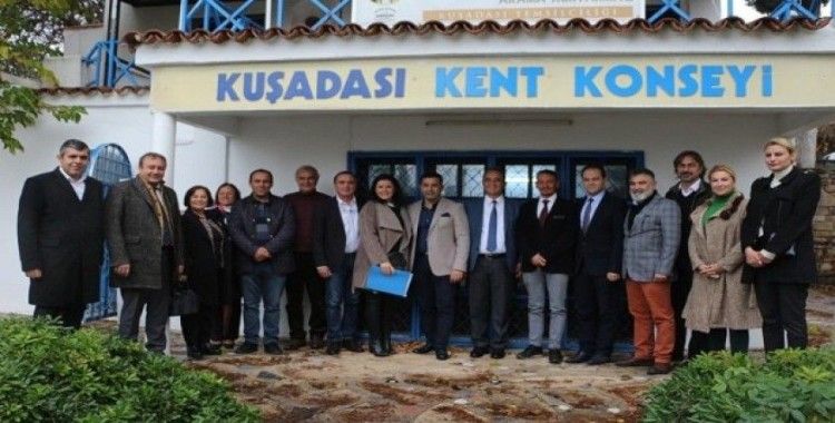CHP Aydın Milletvekili Bülent Tezcan’dan Kuşadası’nda kurum ziyaretleri
