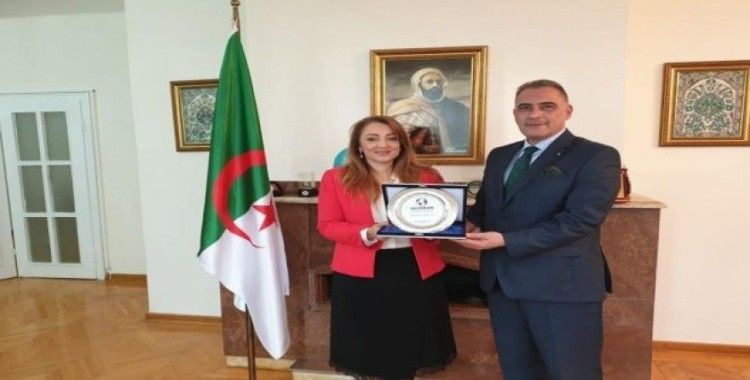 ULUSKON’dan Cezayir ve Moldova Büyükelçilerine ziyaret