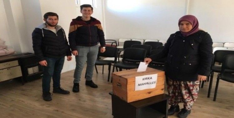 Seyitgazi AK Parti’de delege seçimleri yapılıyor