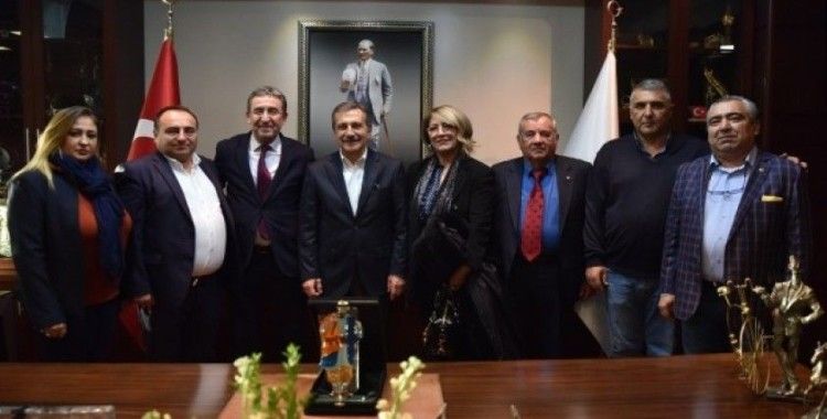 Başkan Ataç, Noyan Rona ile buluştu