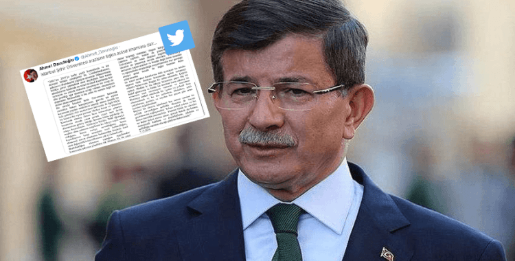 Davutoğlu'ndan Erdoğan'a Twitter'dan 'Şehir Üniversiteleri' cevabı