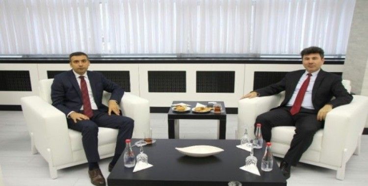 Vali Yardımcısı Tabakçıoğlu, Rektör Karacoşkun’la bir araya geldi