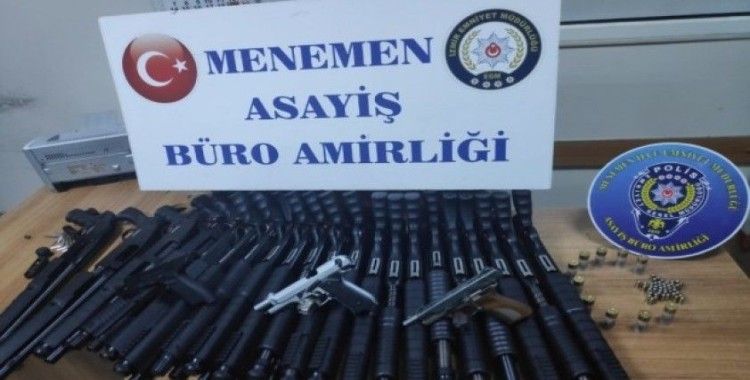 İzmir’de silah kaçakçılığı operasyonu: 1 gözaltı