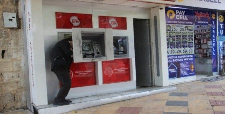 Şanlıurfa’da hırsızlar ATM’lere dadandı
