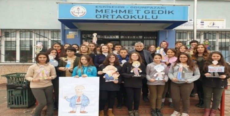 Eskişehir Mehmet Gedik Ortaokulu ‘eTwinning’ projelerini çok sevdi