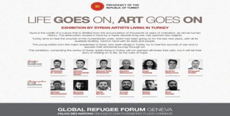 Küresel Mülteci Forumu’nda Türkiye’den sergi ve konser