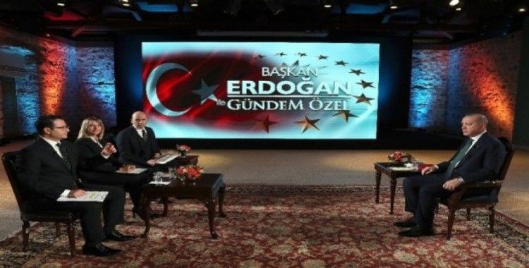 Cumhurbaşkanı Erdoğan: 'Türkiye’nin haklarını hiçe sayanları rahatsız ediyor'