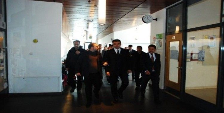 Bilkent Erzurum Okulları Erzurum Valisi Okay Memiş’i ağırladı