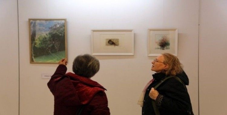 İki akademili sanatçının anısına Maltepe’de resim sergisi açıldı