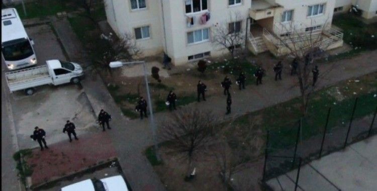 Bursa’da bin polisle şafak operasyonu: 27 gözaltı
