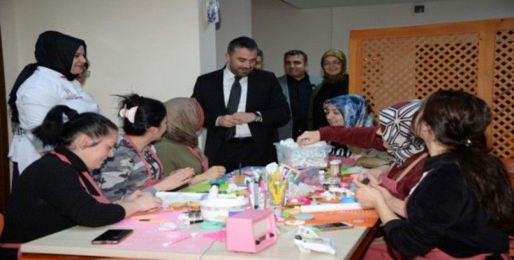 Başkan Çetin’den Hanım Evlerine ziyaret