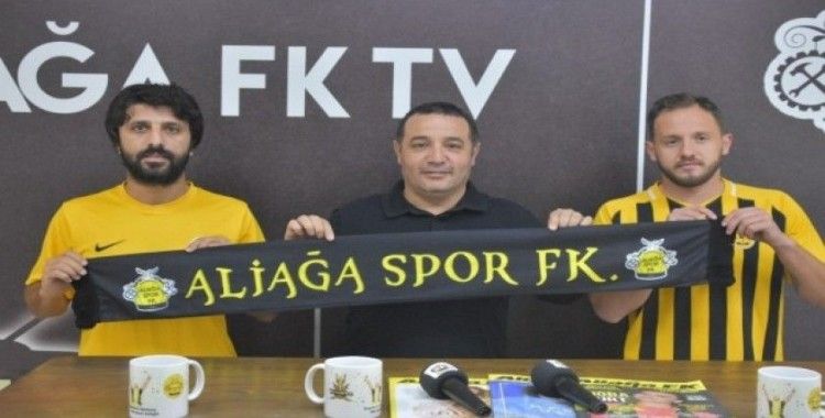 Aliağaspor FK’dan defansa iki takviye