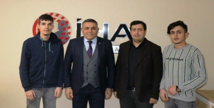 MTSO Başkanı Sadıkoğlu İHA’yı ziyaret etti