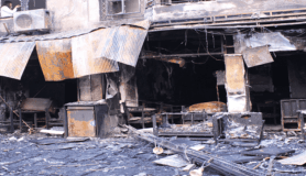 İzmir'de dehşete düşüren yangın: 5 kişi dumandan etkilendi