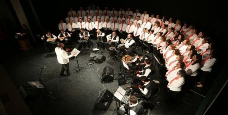 Halk Müziği Korosu konseri