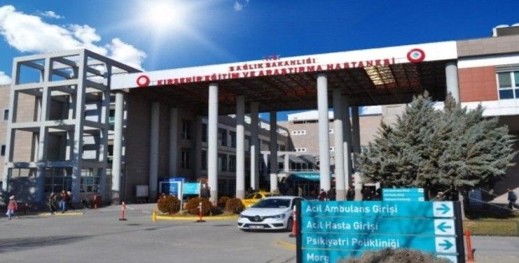 Kırşehir Eğitim ve Araştırma Hastanesi bir yılda 1 milyon 133 bin hastaya baktı