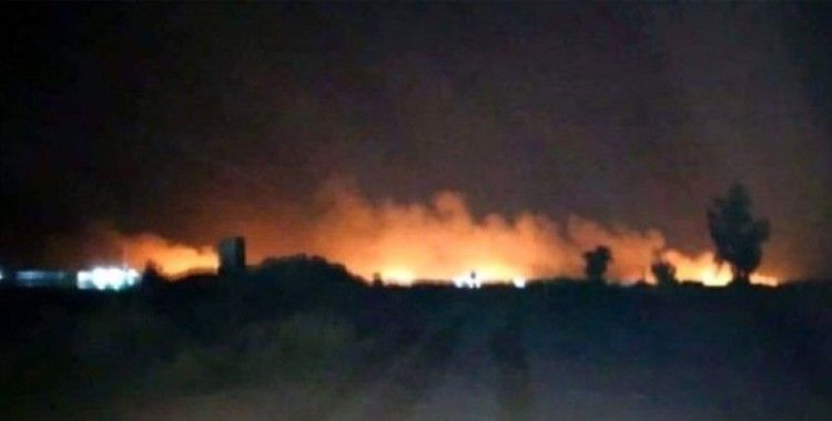 Bağdat'ta ABD askerlerinin bulunduğu askeri üsse roketli saldırı