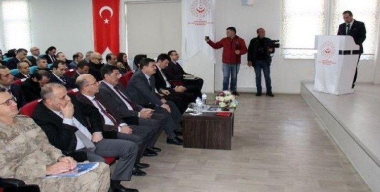 Erzincan’da Bağımlılık ile Mücadele Değerlendirme toplantısı yapıldı