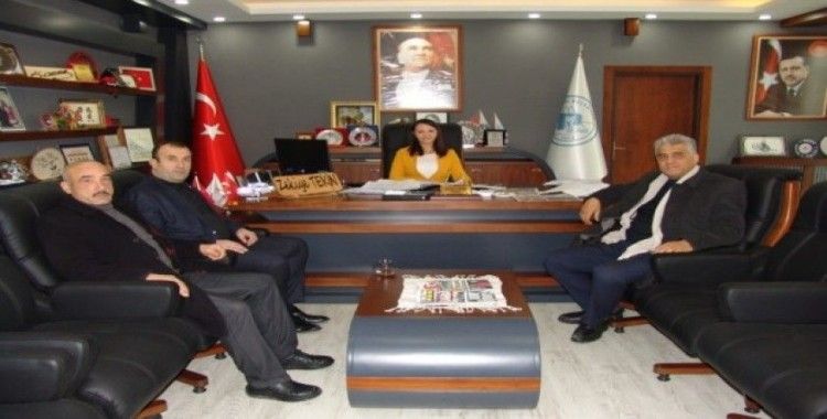 AK Parti ilçe teşkilatından Başkan Tekin’e ziyaret