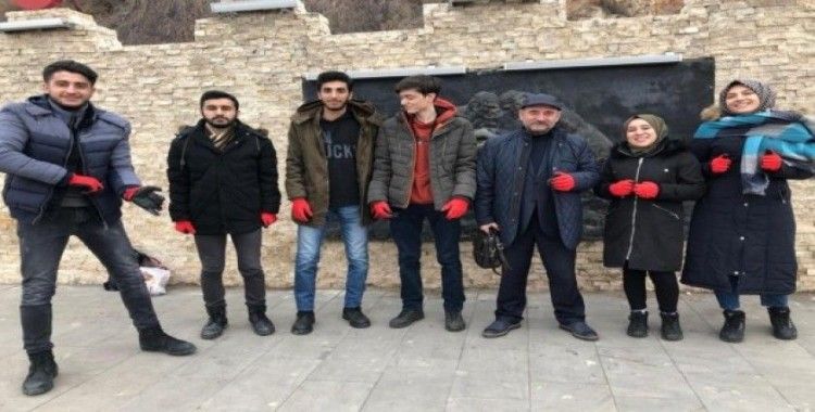 Atatürk Üniversitesi öğrencilerinden ’Tarihine Sahip Çık’ projesi