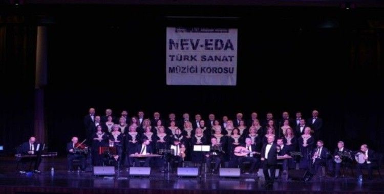 Nev-Eda Türk Sanat Müziği Korosu performansı ile alkış aldı