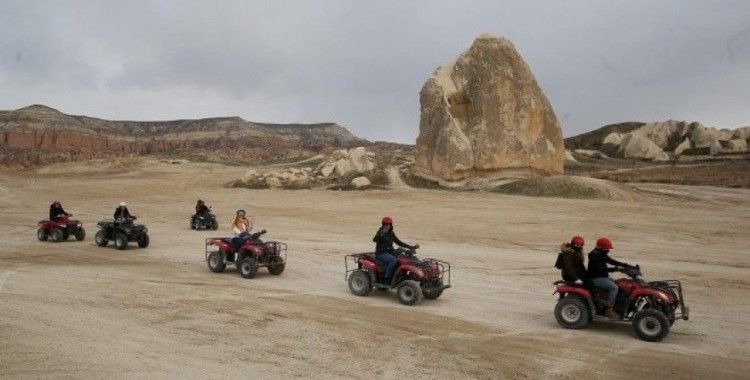 Kapadokya yarıyıl tatilinin gözdesi