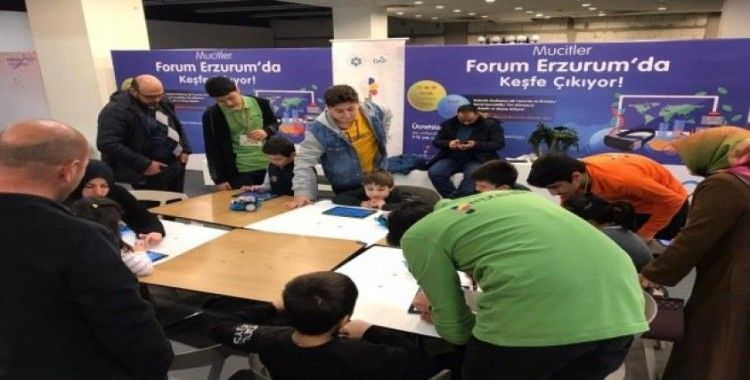 Dünya Mucit Çocuklar Günü’nde minik mucitler Forum Erzurum’da buluştu