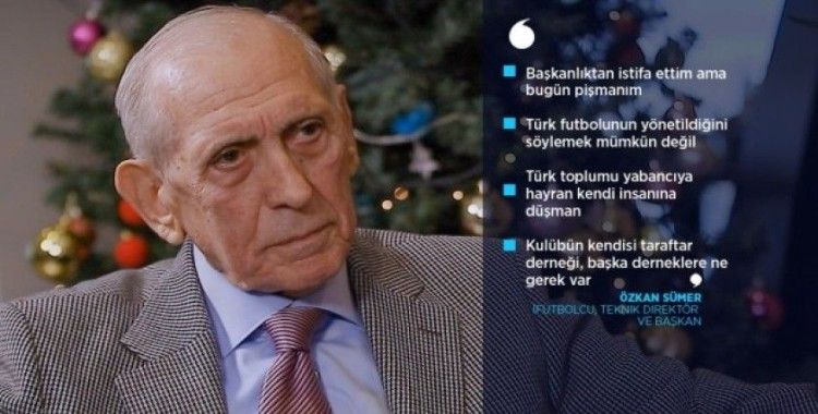 Futbolcu, teknik direktör ve başkan: Trabzonspor'un efsanelerinden Özkan Sümer