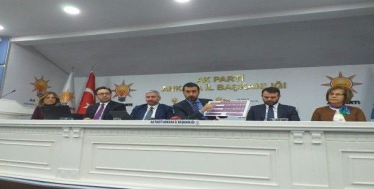 AK Parti Ankara İl Başkanı Özcan'dan 2019 yılı değerlendirme toplantısı