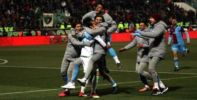 Trabzonspor kupada çeyrek finale adını yazdırdı