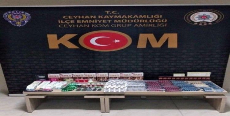 Adana’da 2 bin 110 adet cinsel ürün el geçirildi