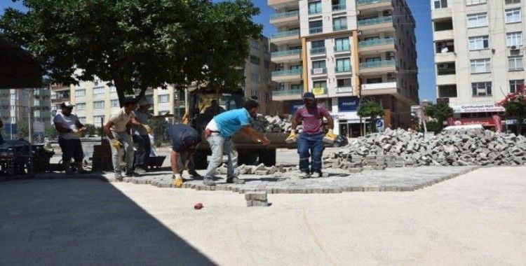 Ceyhan Belediyesi parke taşında 1.5 milyon lira tasarruf etti