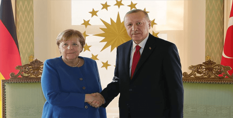 Erdoğan-Merkel görüşmesi sona erdi