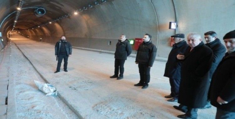 Ferhat Tüneli’nde su sızıntısı onarıldı, yeniden trafiğe açılıyor