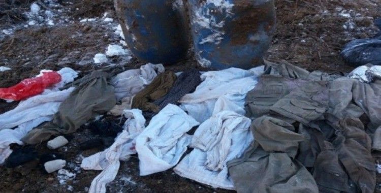 Bitlis'te terör örgütüne ait 5 sığınak bulundu
