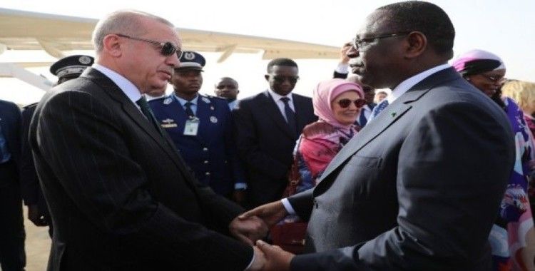Cumhurbaşkanı Erdoğan Senegal’den ayrıldı