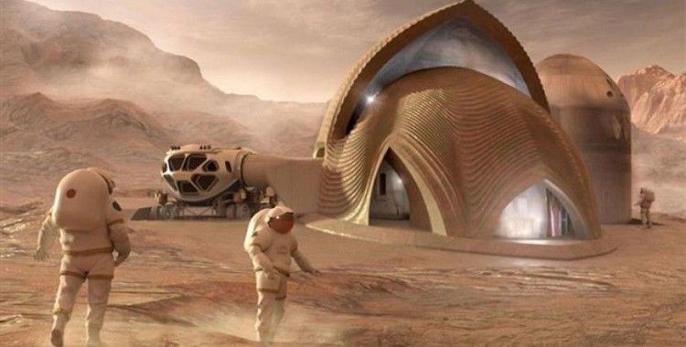 NASA Mars ve Ay'da mantardan evlerle koloni kurmaya hazırlanıyor