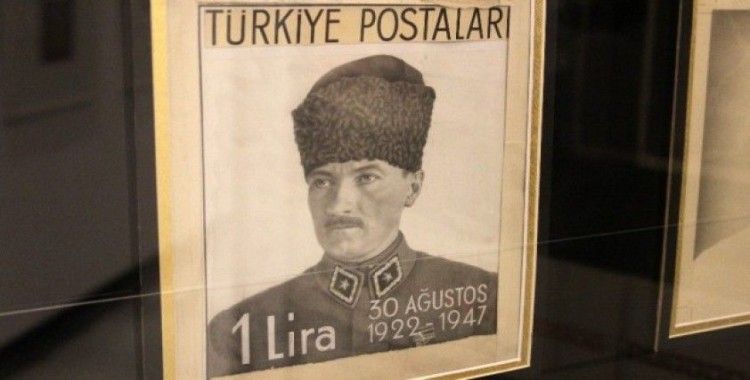 'Milli Mücadelenin 100. yılı Pul Sergisi' meraklılarının ziyaretine açıldı