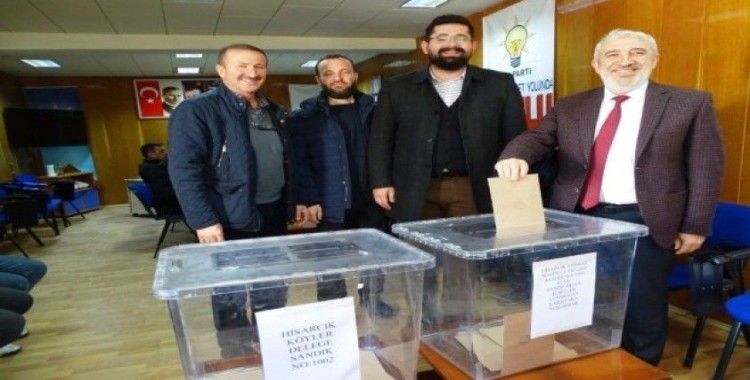 Hisarcık AK Parti’de delege seçimleri yapıldı