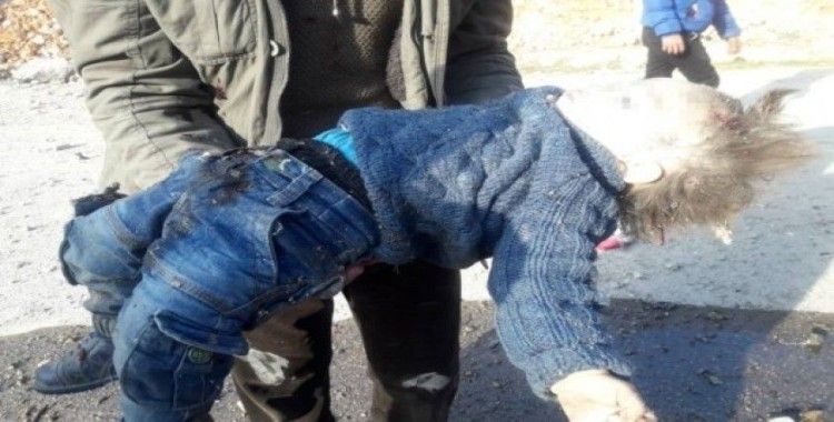 Halep kırsalında saldırılardan kaçan aile, Rus savaş uçaklarının saldırısında hayatını kaybetti