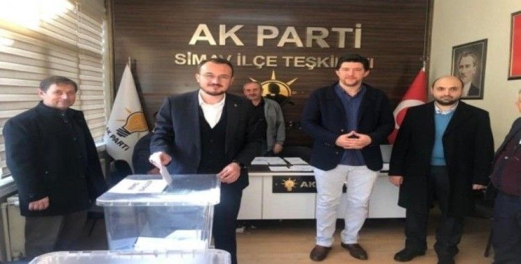 Simav AK Parti’de delege seçimi