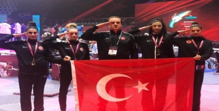 Kadın Tekvando Milli Takımı, Dubai'de şampiyon