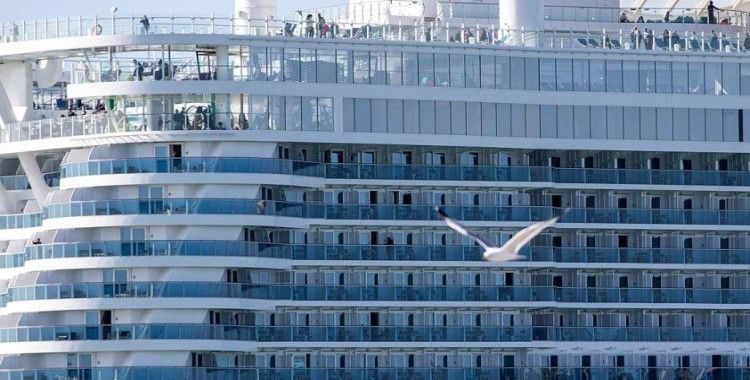 Japonya'daki yolcu gemisine korona virüsü karantinası