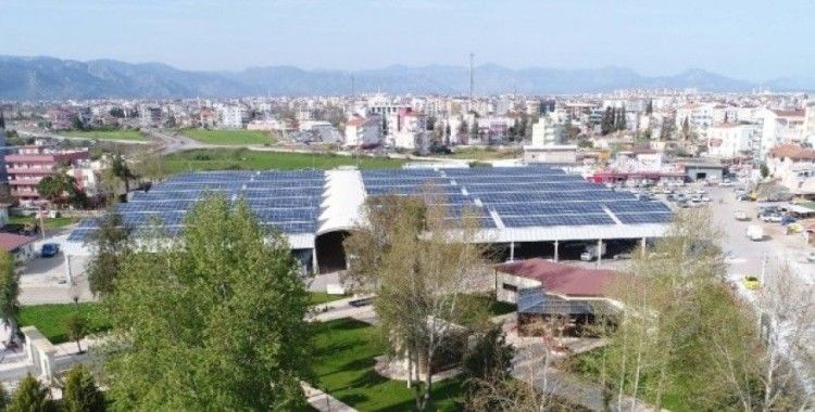 Döşemealtı Belediyesi, ürettikleri enerjiden 1 milyon 179 bin lira gelir elde etti