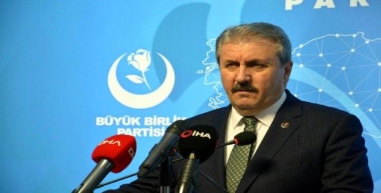 BBP Genel Başkanı Destici: 'Emperyalist güçler Türkiye'yi bölgede istemiyor'