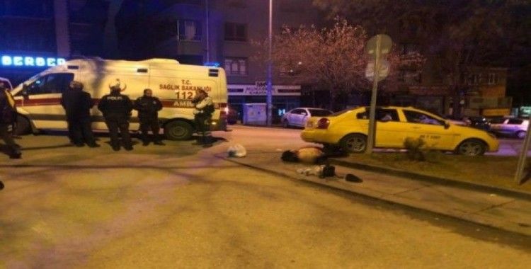 (ÖZEL) Ankara’da sokak ortasında fenalaşan adam hayatını kaybetti