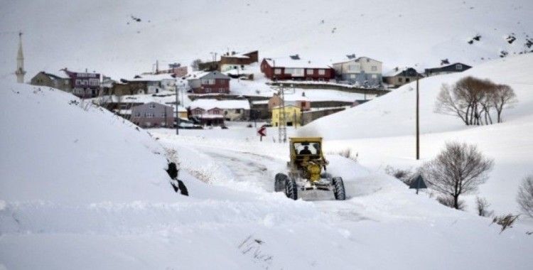 Erzincan'da kar yağışı ve çığ uyarısı