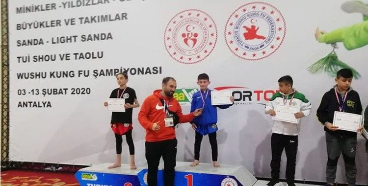 Wushu Türkiye Şampiyonasından 11 madalya ile döndüler