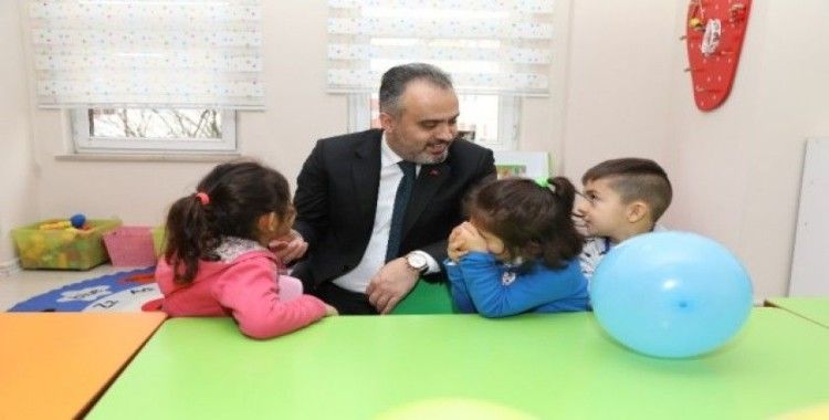 Ücretsiz anaokulu eğitimde Bursa Büyükşehir farkı